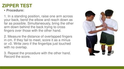 zipper test|How to Perform the Zipper Test .